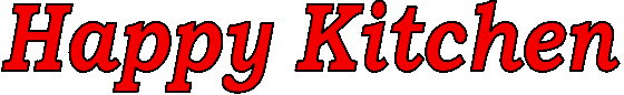 Happy Kitchen Name animation